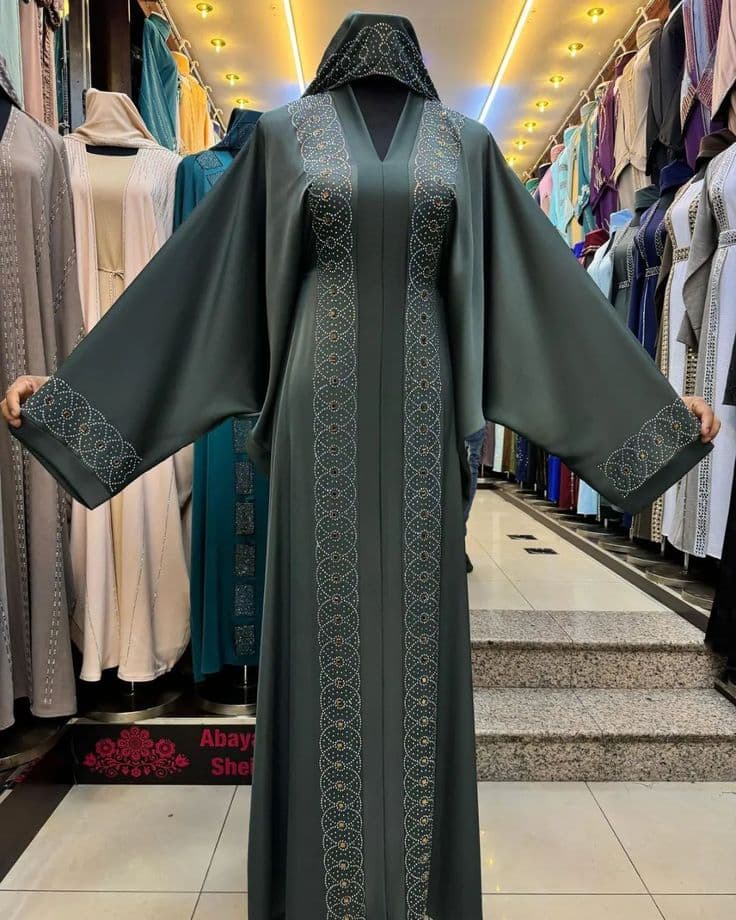 Amina Embroidery Abaya